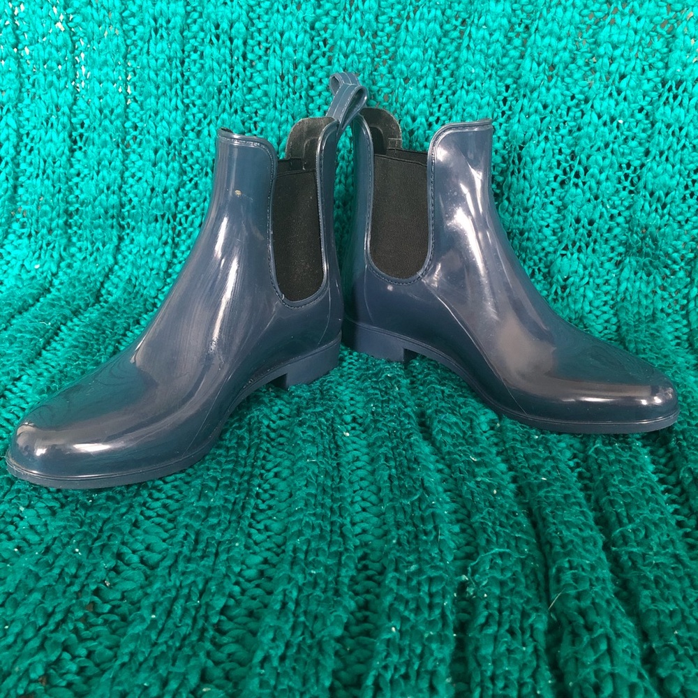 J Crew Rain Boots size 7